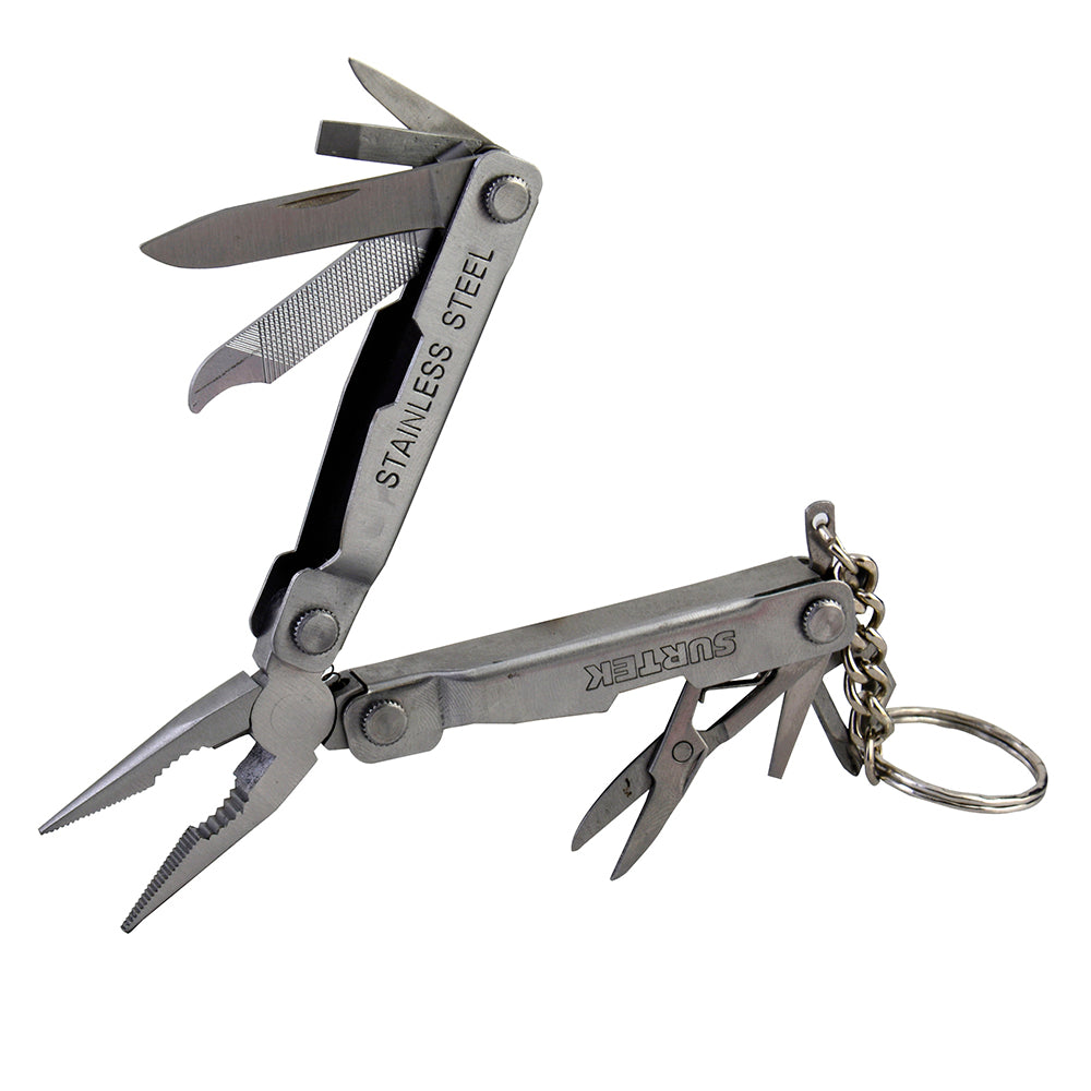 Multiherramientas tipo llavero 14 en 1 Surtek
