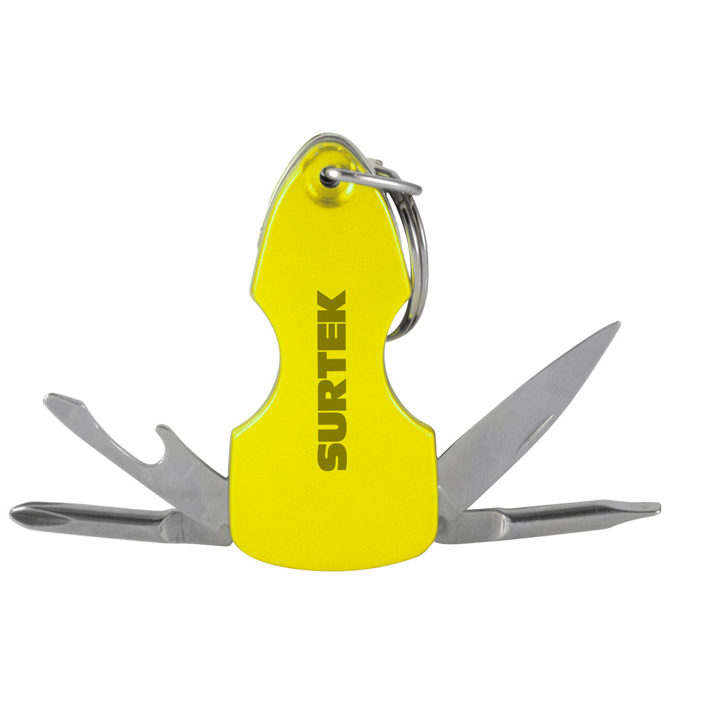 Multiherramienta tipo llavero 6 en 1Surtek