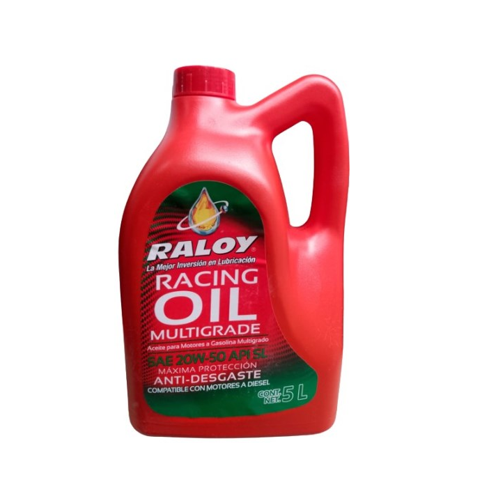 Aceite multigrado 20w50 sl garrafa 5593 raloy Pieza