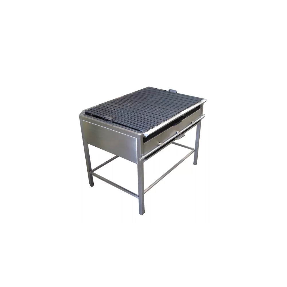 Asador 40 x 80 de acero inoxidable extragande ROAIE Pieza