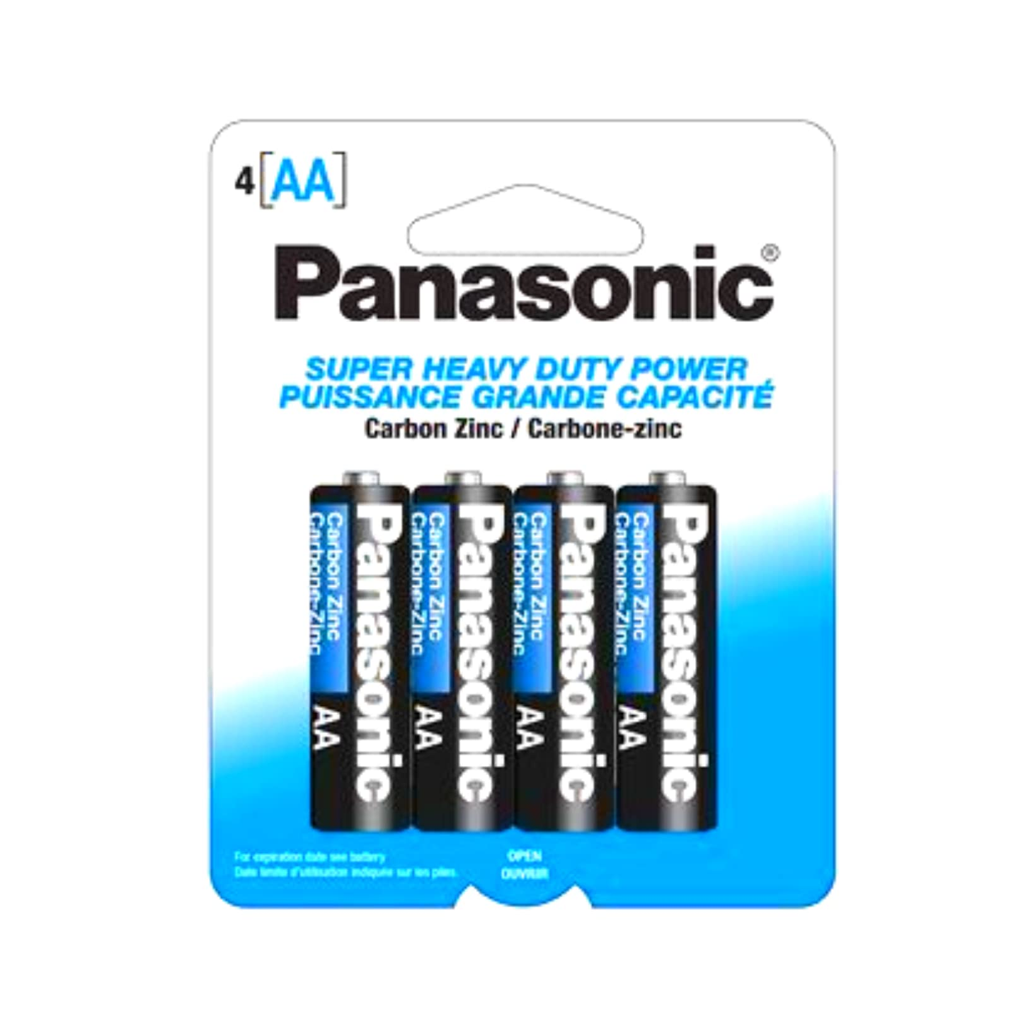 Bateria aa carbon 4 piezas pipanczaa4cr panasonic Paquete