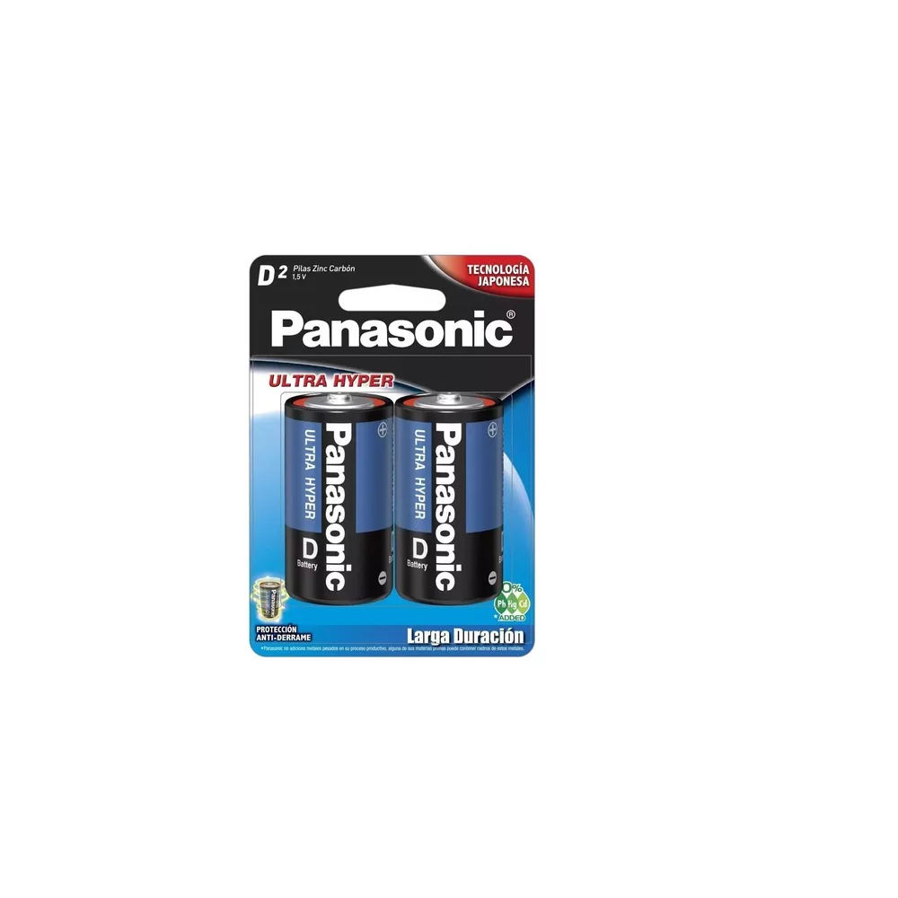 Bateria d carbon 2 piezas pipanczd2cr panasonic Paquete