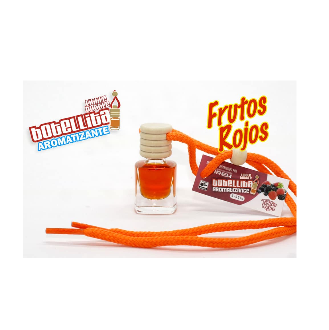 Botellita para colgar aroma frutos rojos / secos Pieza
