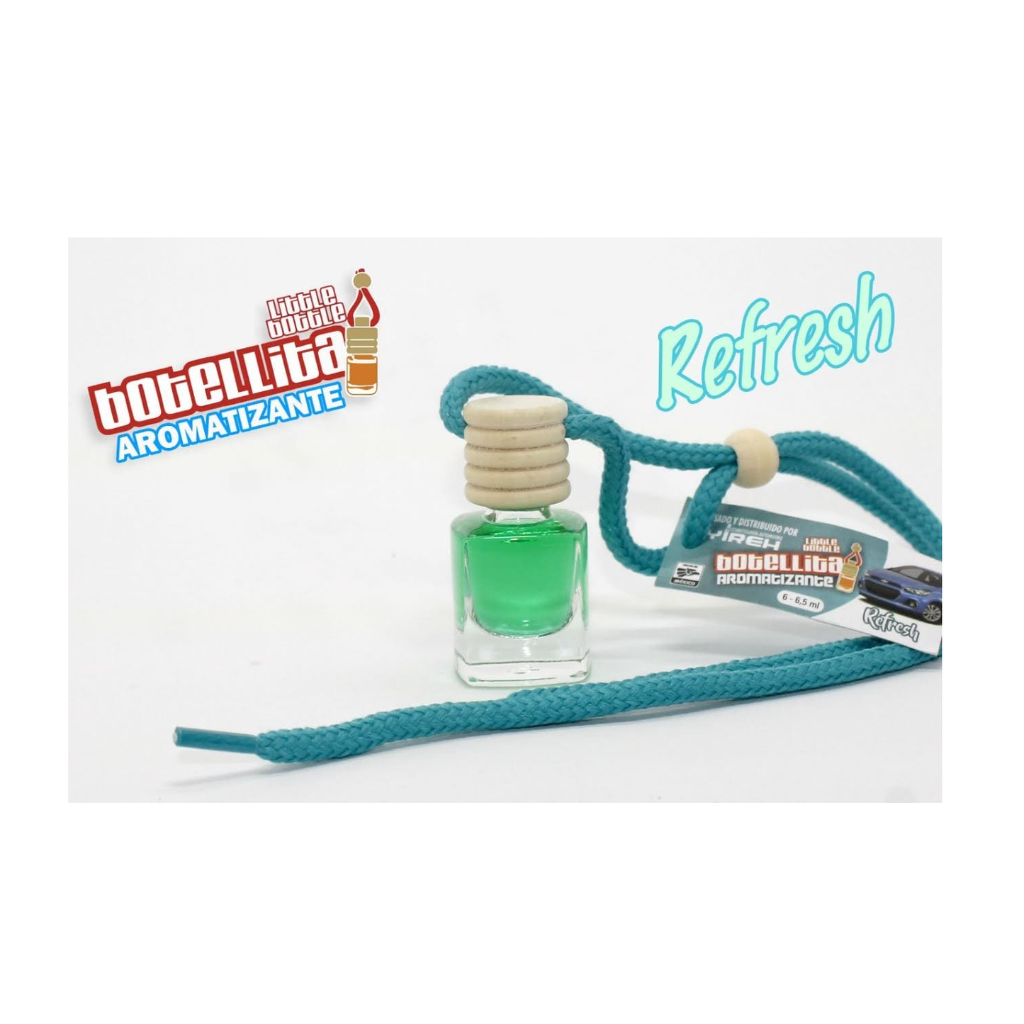 Botellita para colgar aroma refresh Pieza