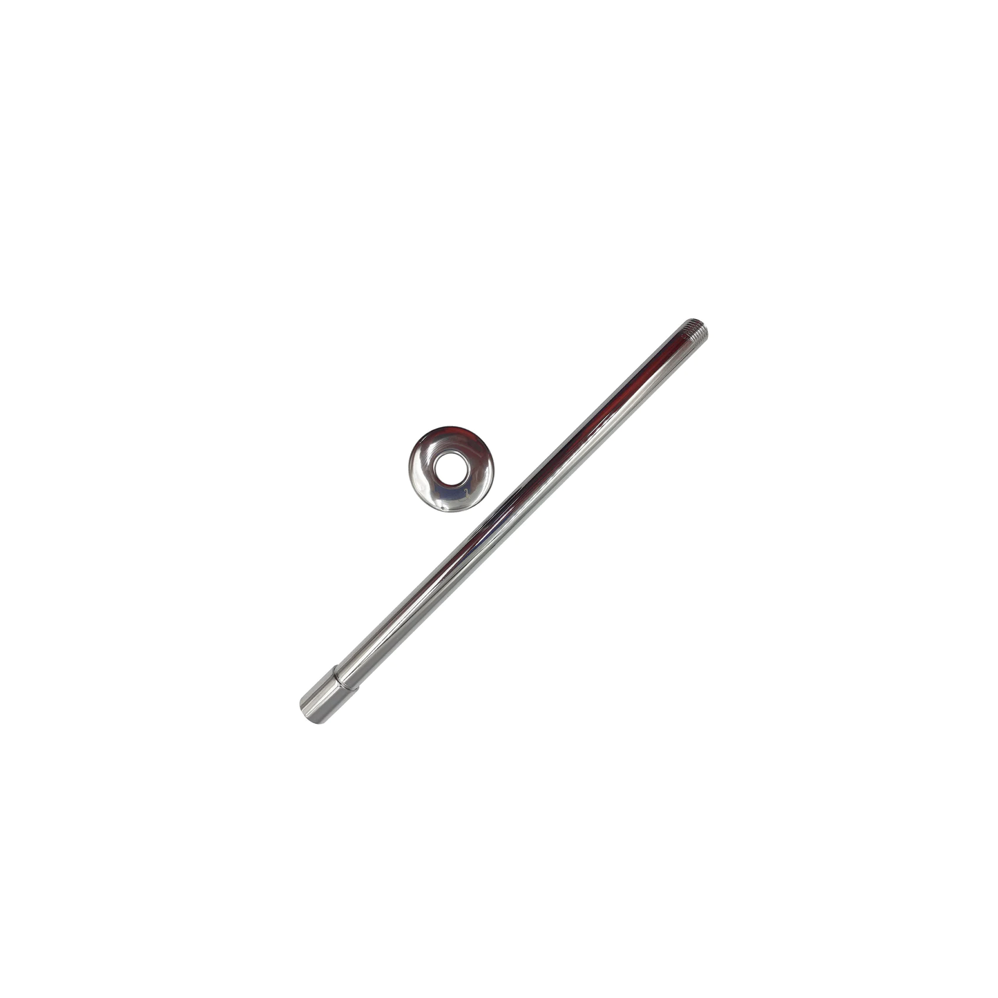 Brazo para regadera 35 cm cromado rosca interior 45r - rugo Pieza