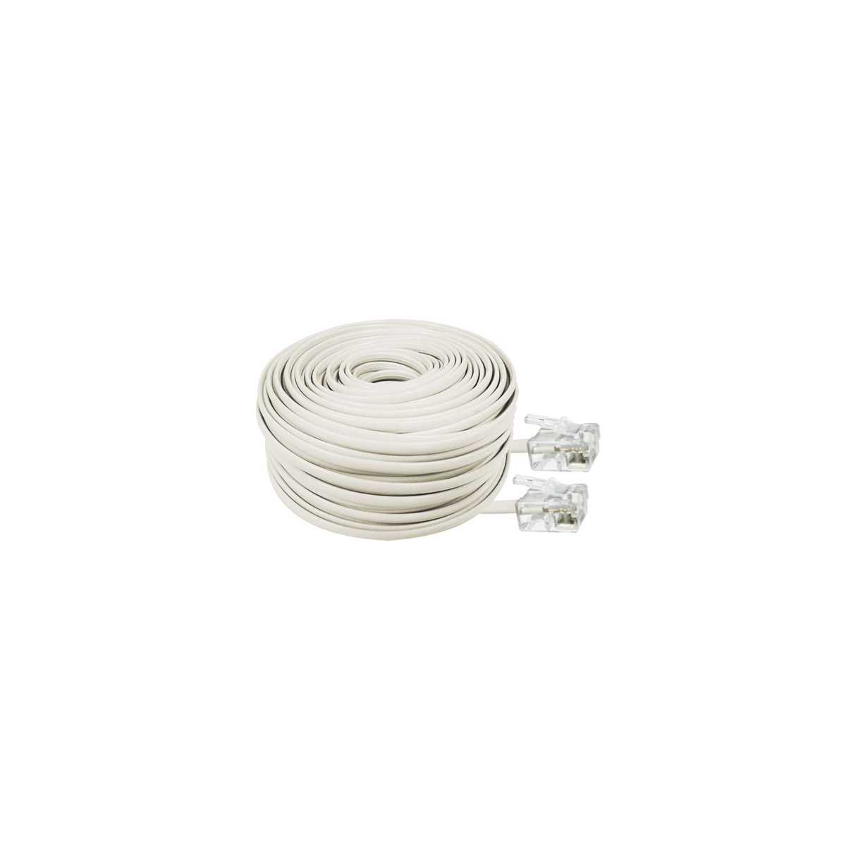 Cable linea telefónica 100 pies 30.48 mts - 14-1008 - mitzu Pieza