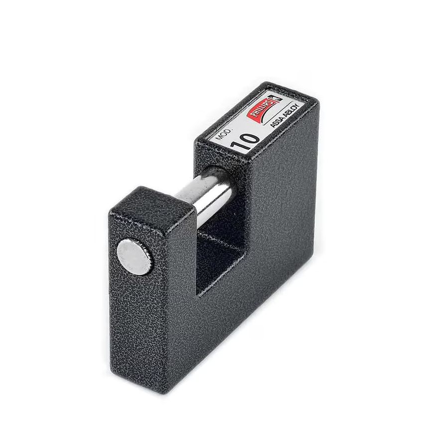 Candado cuad 10 gris para cortina 307 phillips Pieza