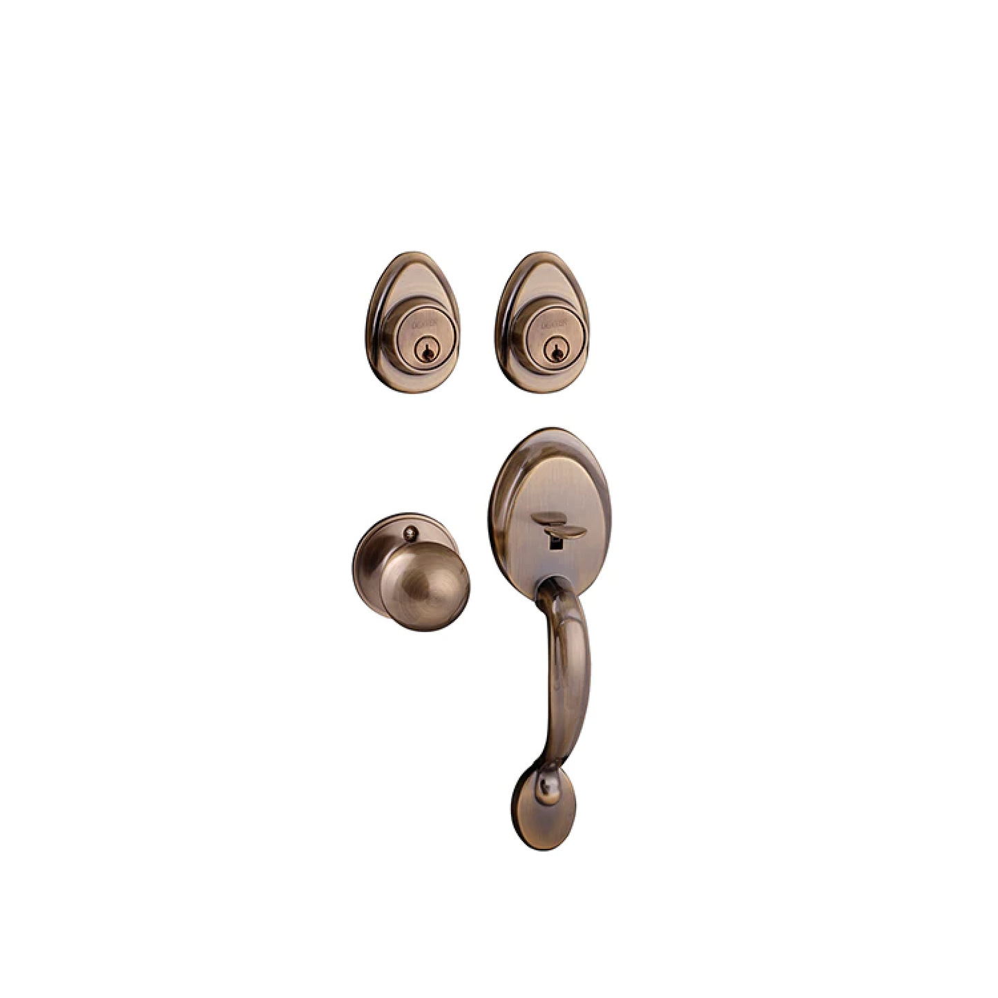 Cerradura dalton laton antiguo 6740 dexter Pieza