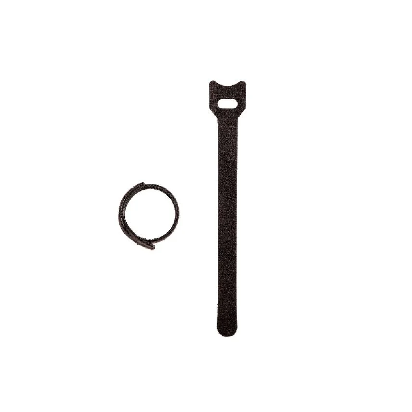 Cinchos sujeta cables negros de velcro con ojillo juego 10 piezas 400150 steren Paquete