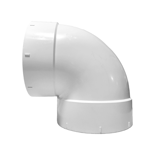 Codo pvc 90x75 mm ( 3 ) 33115/183 Pieza