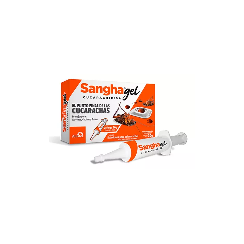 Cucarachicida gel sangha 30 grs jeringa 1 generico Pieza