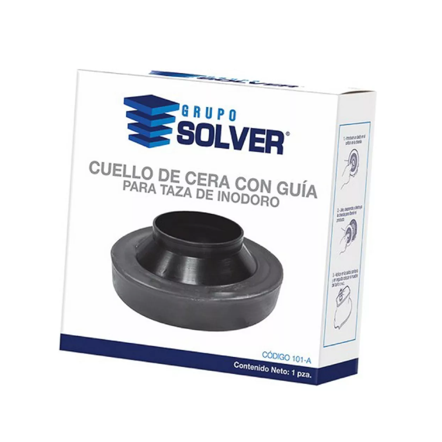 Cuello de cera con guia en caja 101a solis Pieza