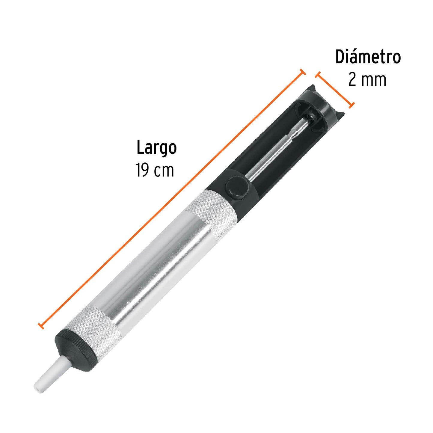Desoldador de succion de 8p 16923 Truper Pieza