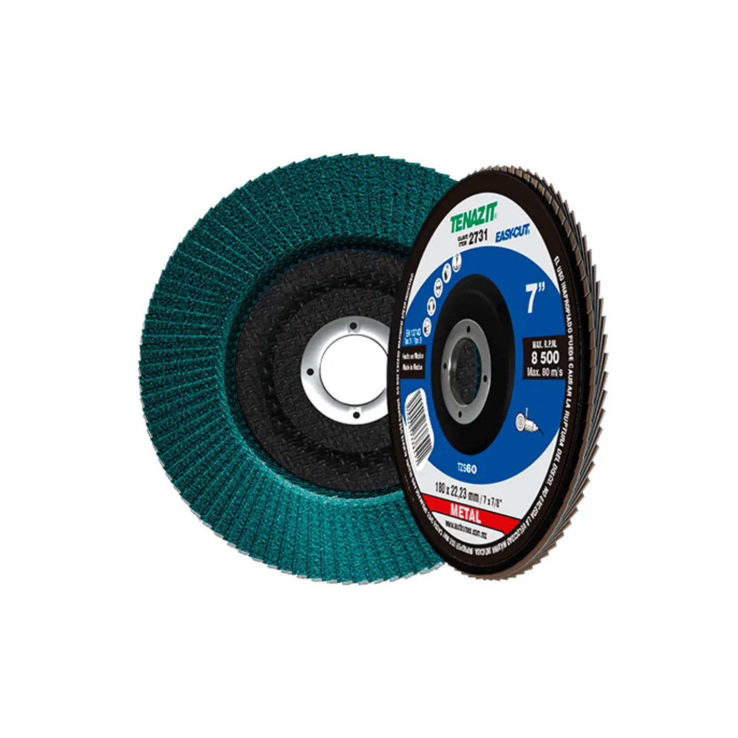 Disco laminado 7p desbaste y pulido de metales 2731 easy cut Pieza