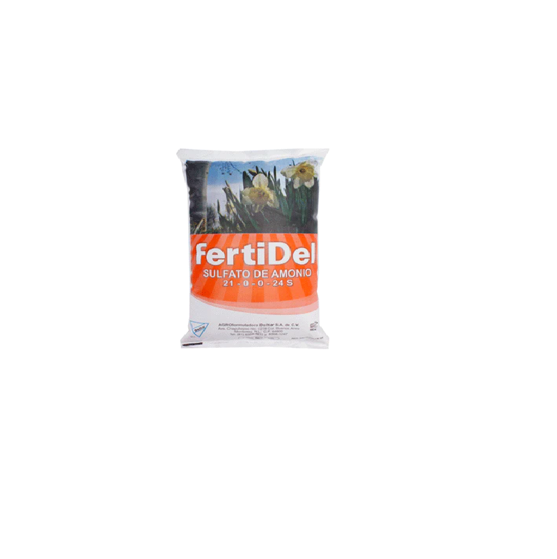 Fertilizante sulfato de amonio 2 kg 1 fertidel generico Pieza