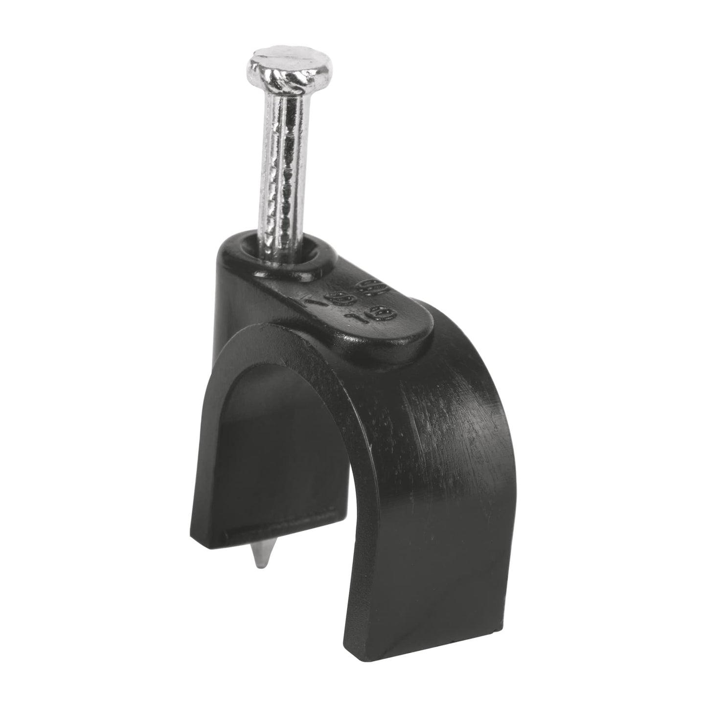 Bolsa con 20 grapas negras de 16 mm para cable redondo 48284 voltteck Pieza