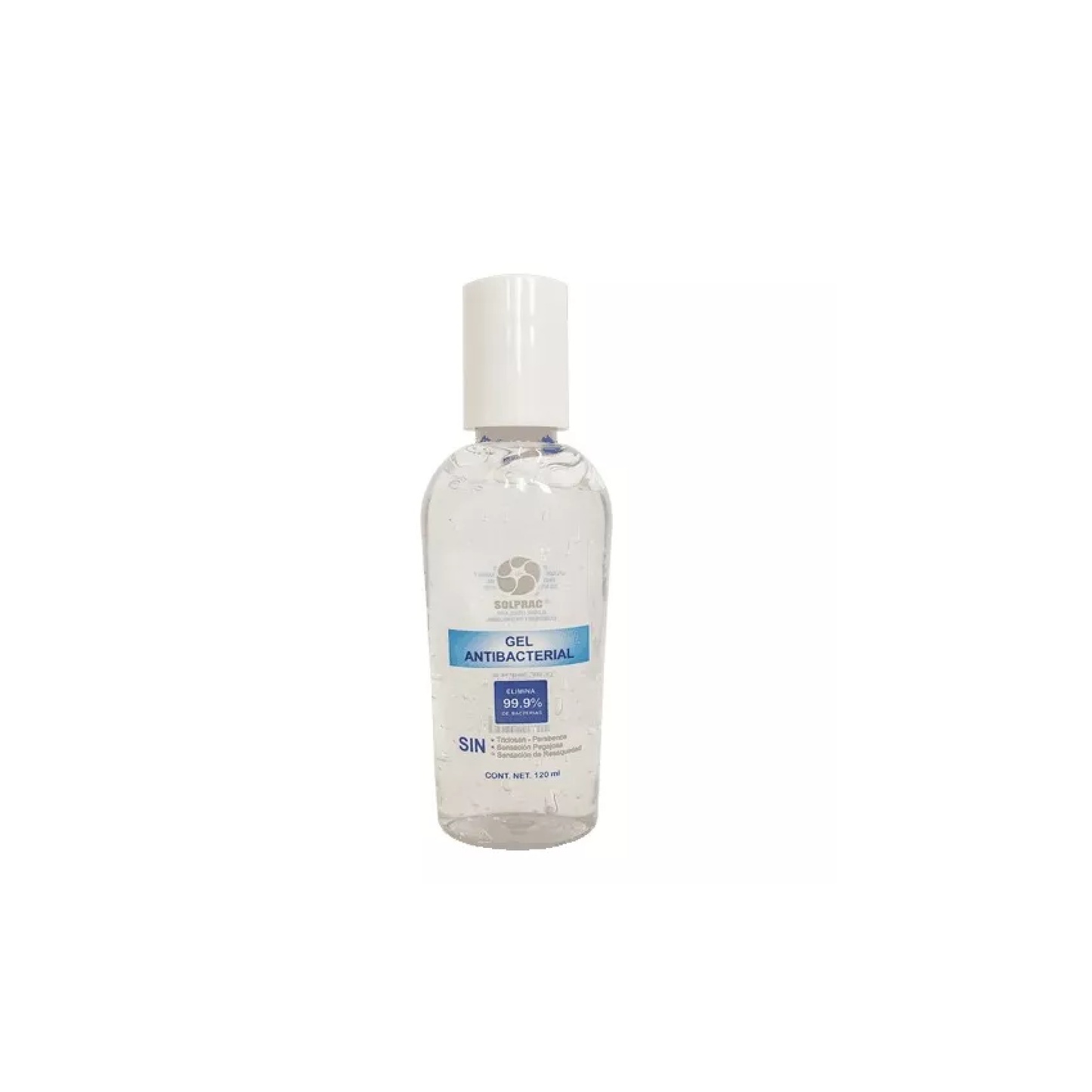 Gel antibacterial 120 ml solprac Pieza