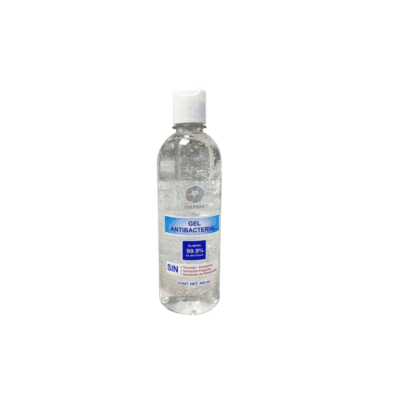 Gel antibacterial 460 ml solprac Pieza