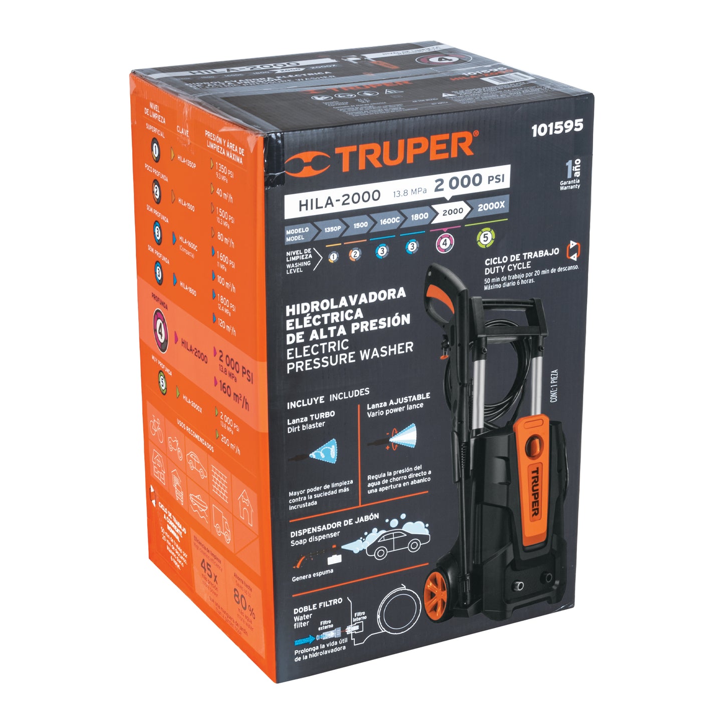 Hidrolavadora electrica 2000 psi 101595 truper Pieza