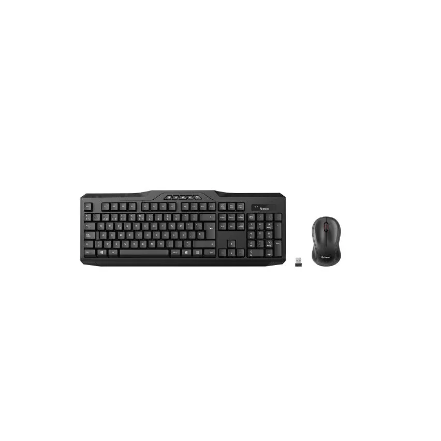 Juego de teclado y mouse inalambricos com-655 steren Pieza