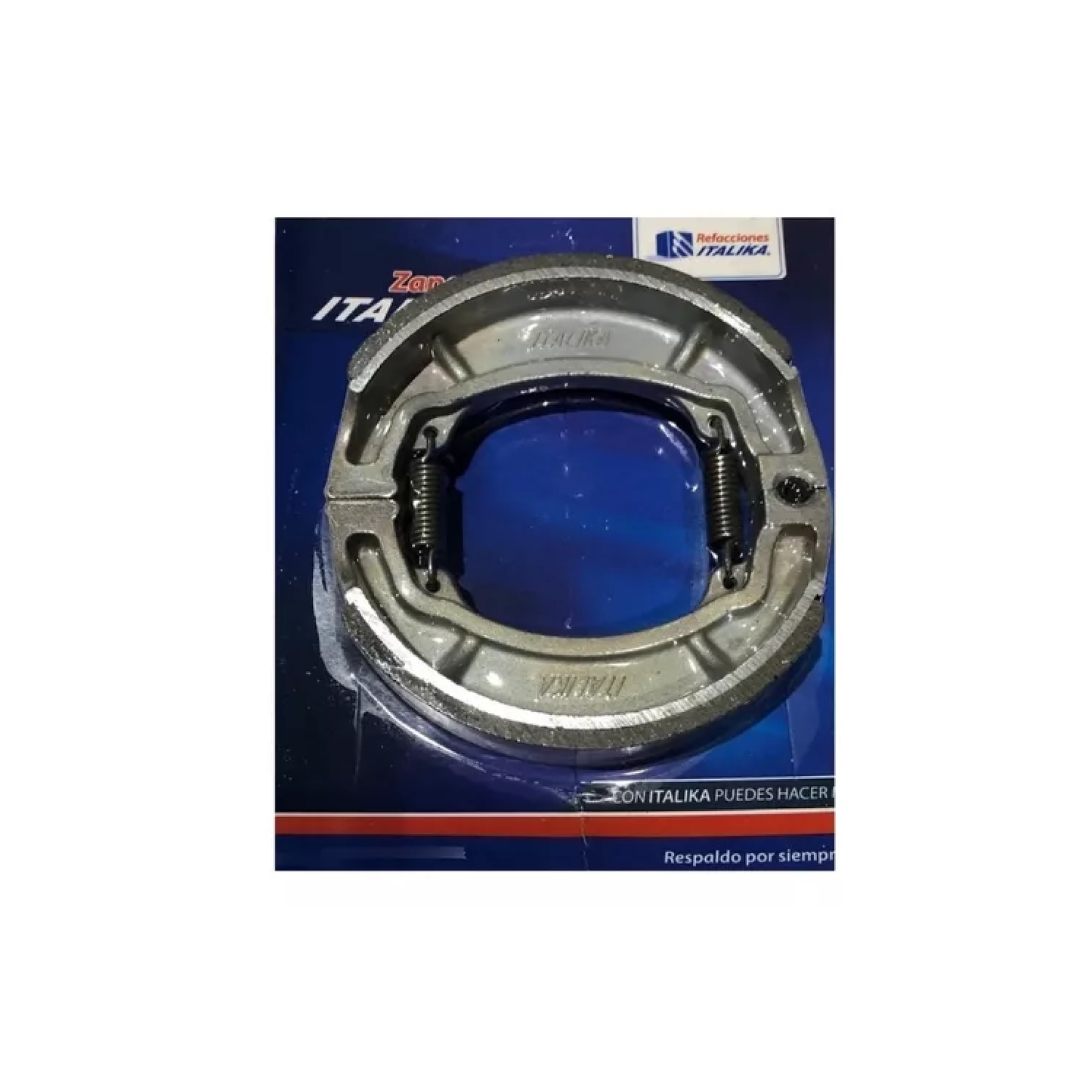 Juego zapata freno trasero ft125 f15020072 italika Paquete