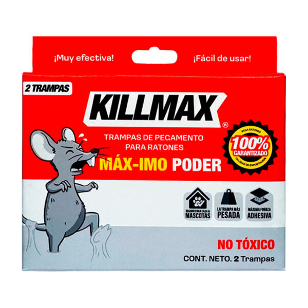 Ratonera engomada para rata mediana killmax K202 Pieza
