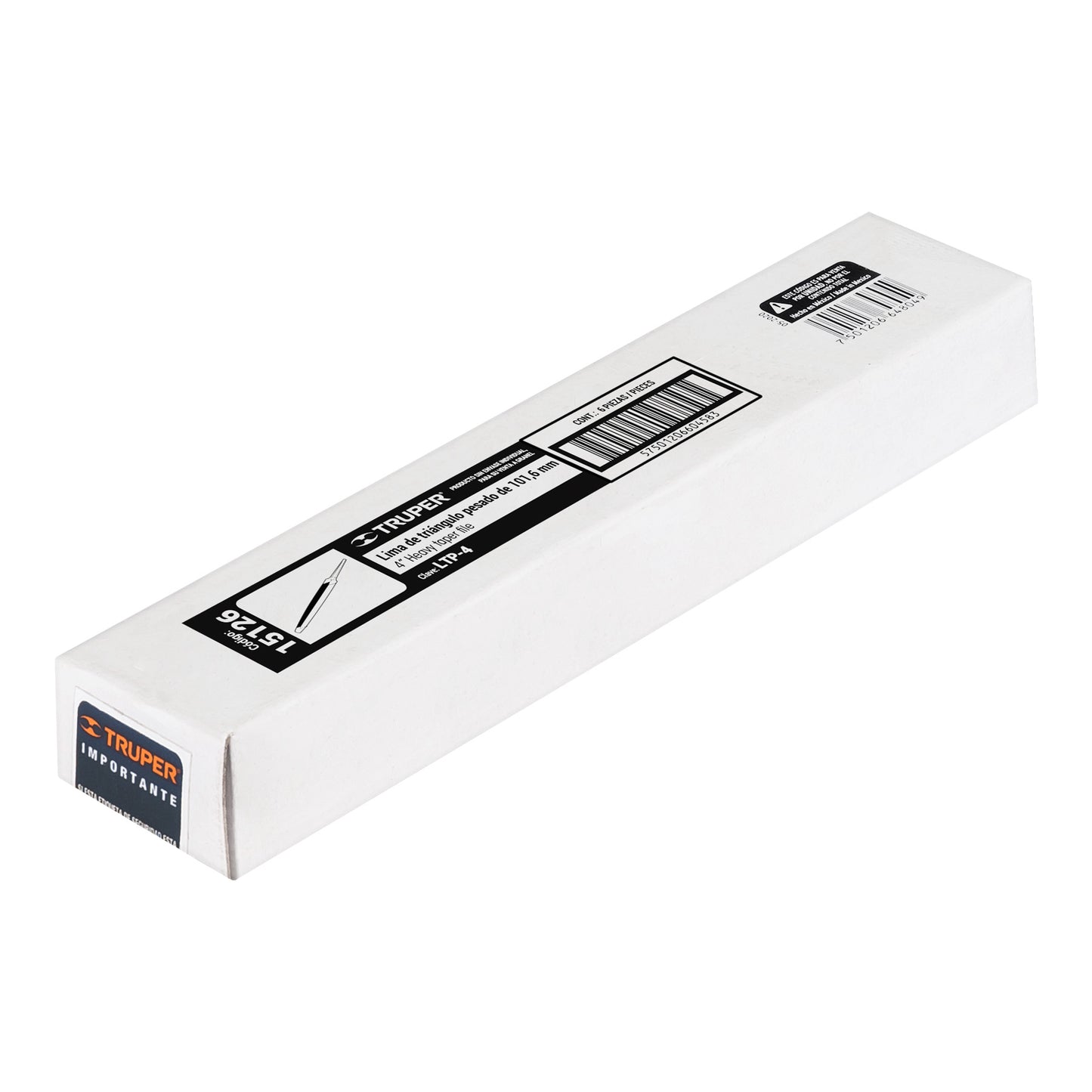 Lima triangulo pesado 4p 32 dpp Truper 15126 Pieza