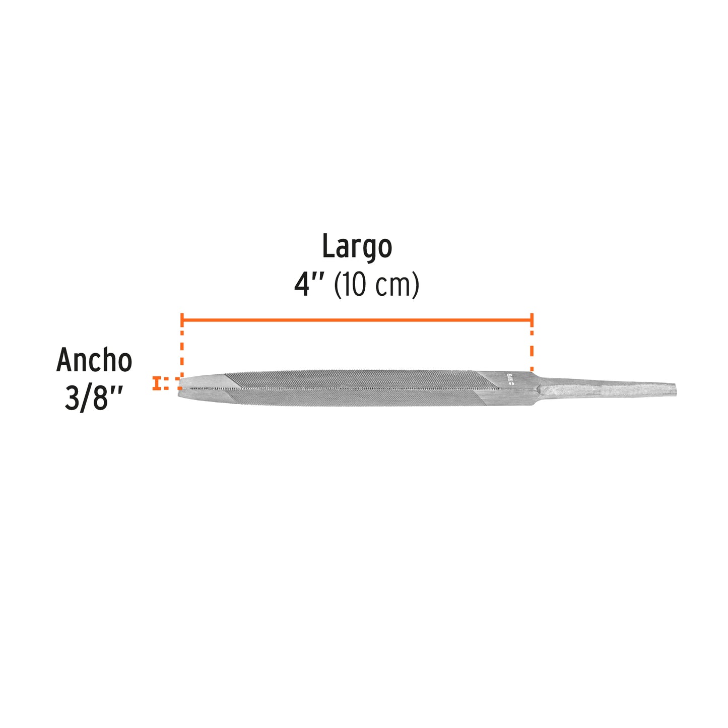 Lima triangulo pesado 4p 32 dpp Truper 15126 Pieza
