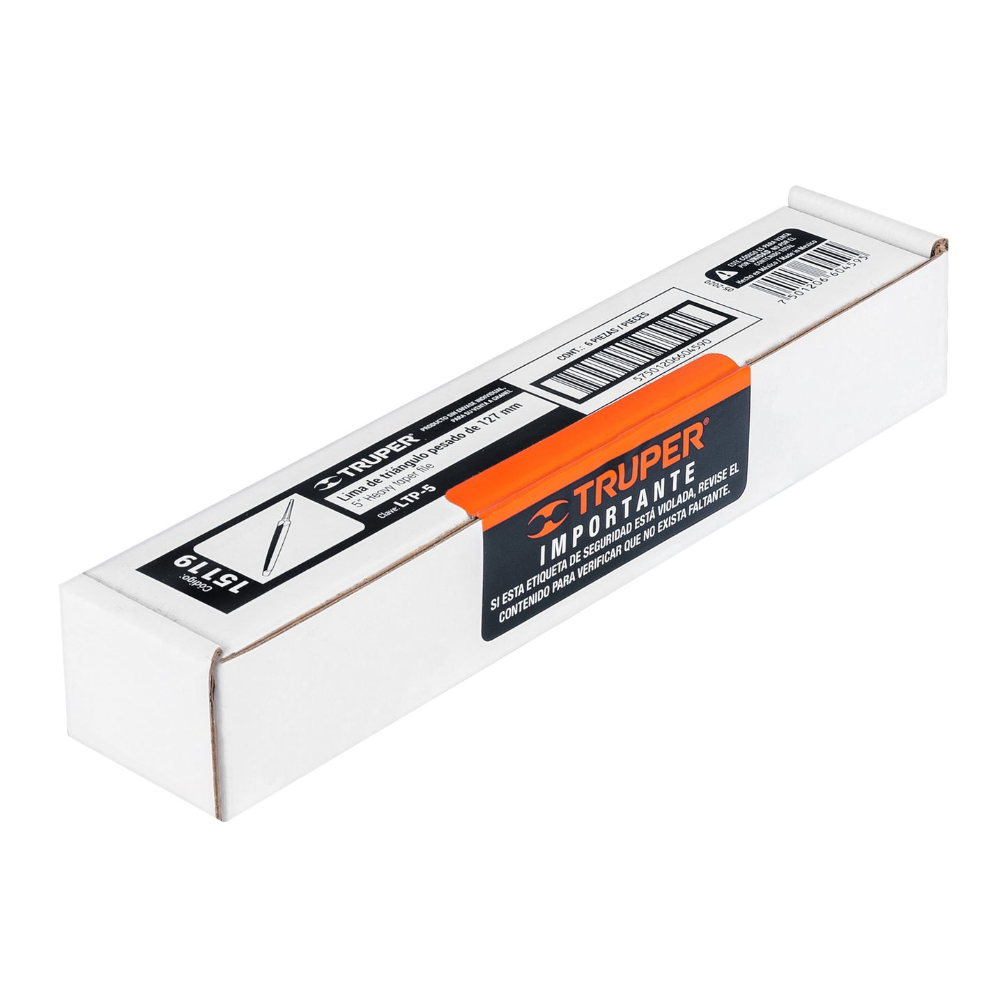 Lima triangulo pesado 5p 32 dpp Truper 15119 Pieza