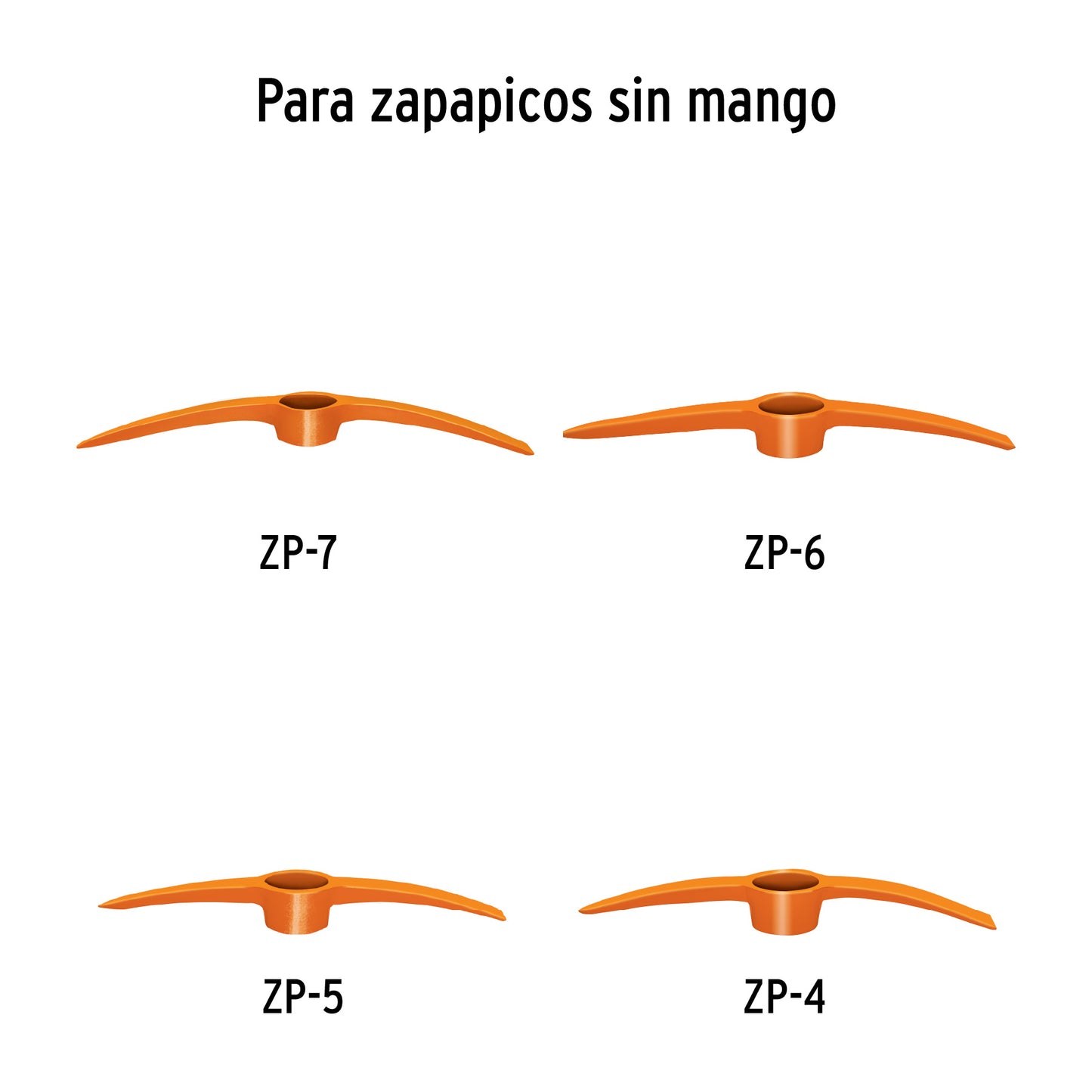 Mango de madera 36p para zapapicos y talachos de 4 a 7 lb 102792 Truper Pieza