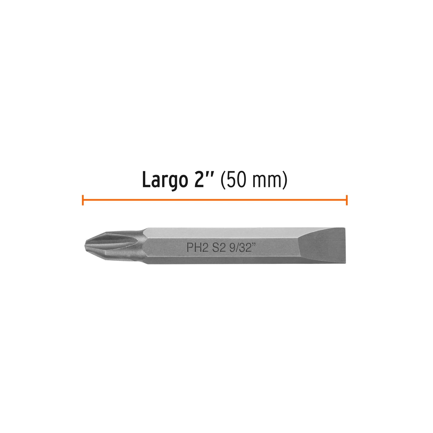 Puntas dobles PH2 y 9/32 largo 2p 12179 Truper Expert Pieza