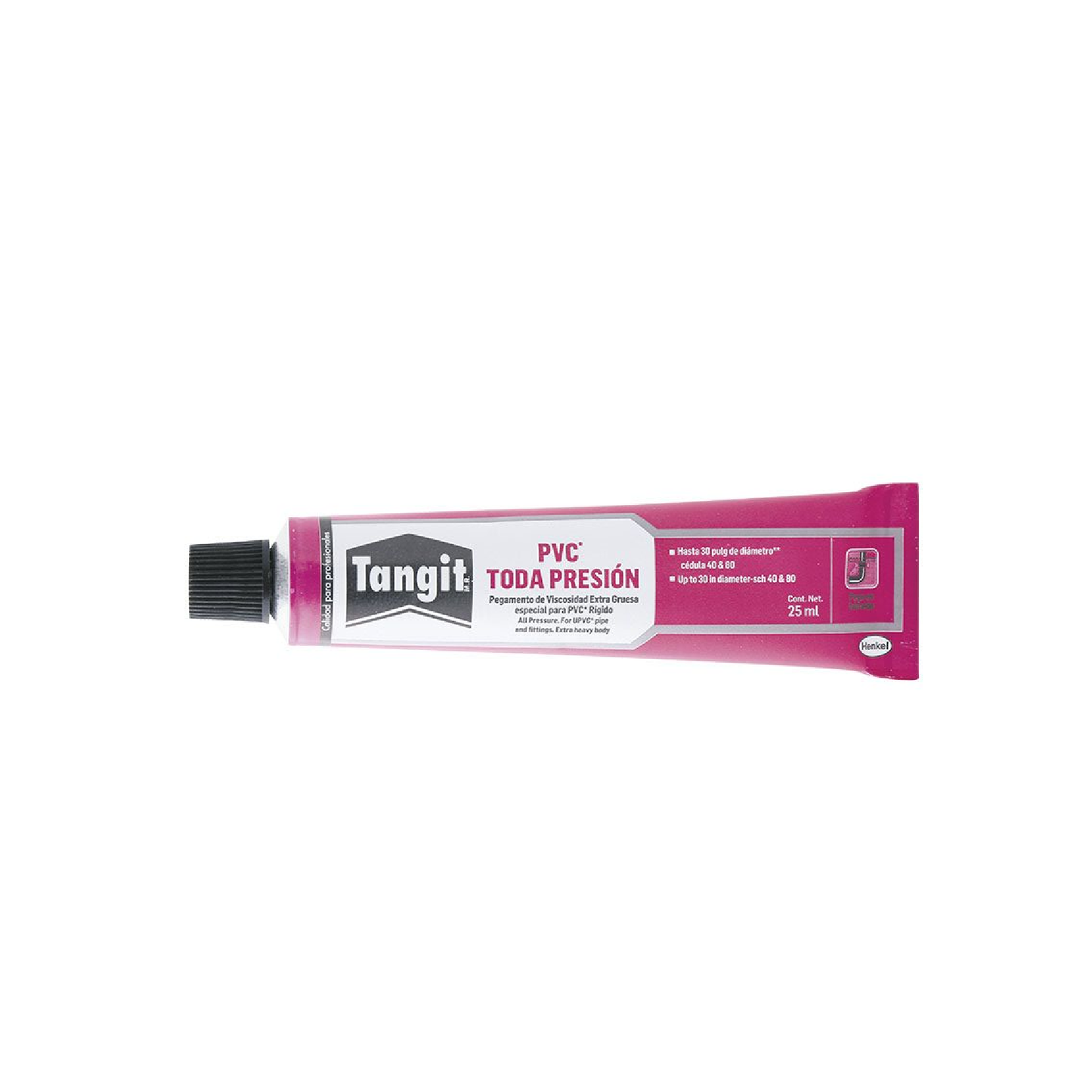 Pegamento pvc alta presion tubo 25 ml rosa 2418493 tangit Pieza