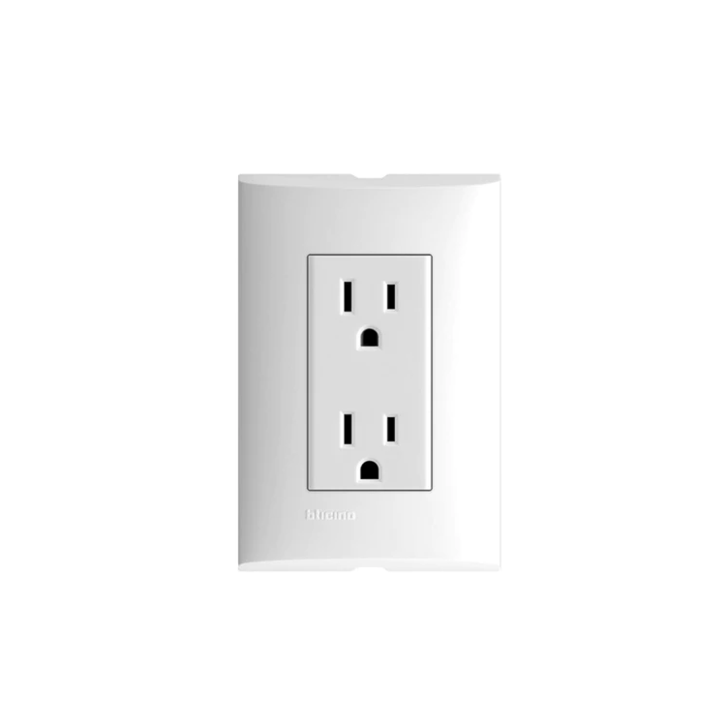 Placa armada con tomacorriente duplex 2p+t con poteccion infantil 15a 127v fza68s forza Pieza