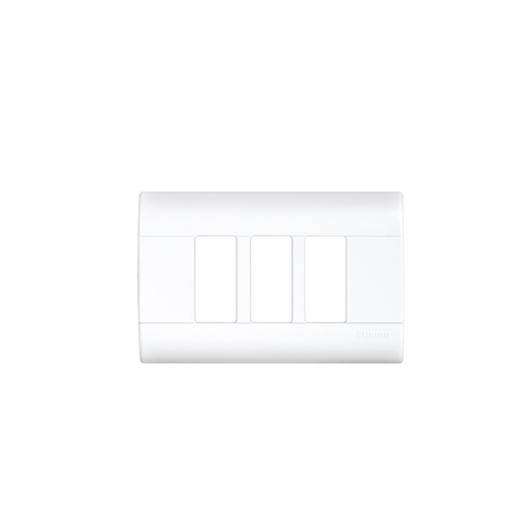 Placa plastico 3 ventanas modus blanco  e5n3bn  biticino Pieza