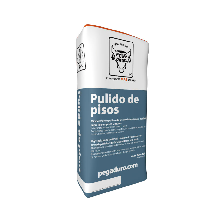 Pulido de pisos gris 10 kg pulido de piso pegaduro Saco