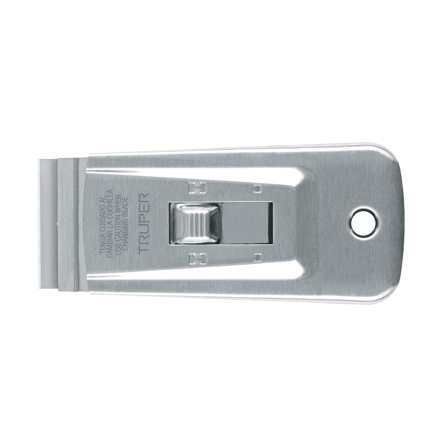 Raspador de acero inoxidable con navaja de 1 1/2p Truper 101100 Pieza