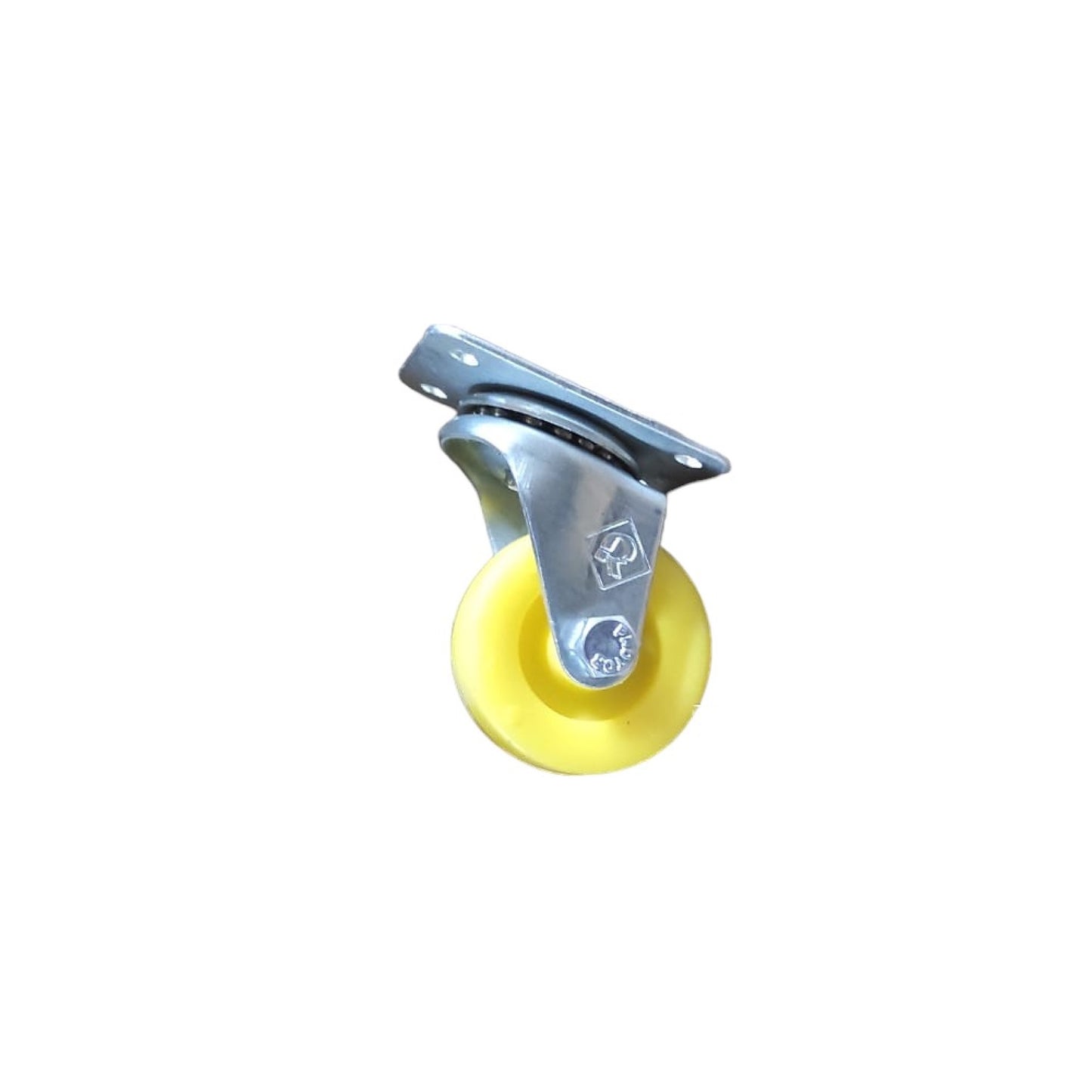 Rodaja polipropileno 2p amarilla con placa galv ht515gaamarilla rodamex Pieza