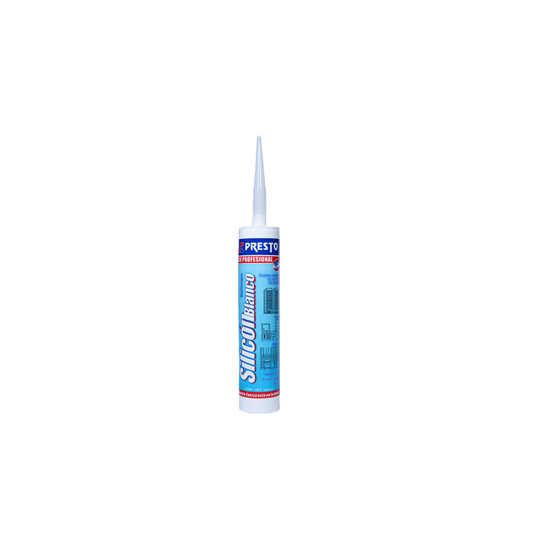 Silicon cartucho acrilico blanco 4430 presto Pieza