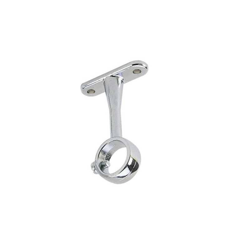 Soporte central tubo cromado redondo - 210-g - generico Pieza