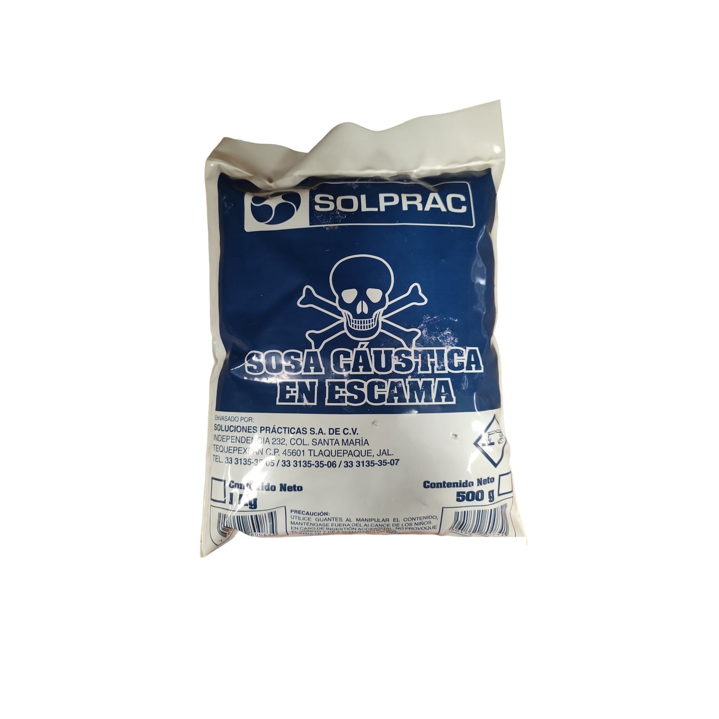Sosa caustica 500 grs 5308b dipro Pieza