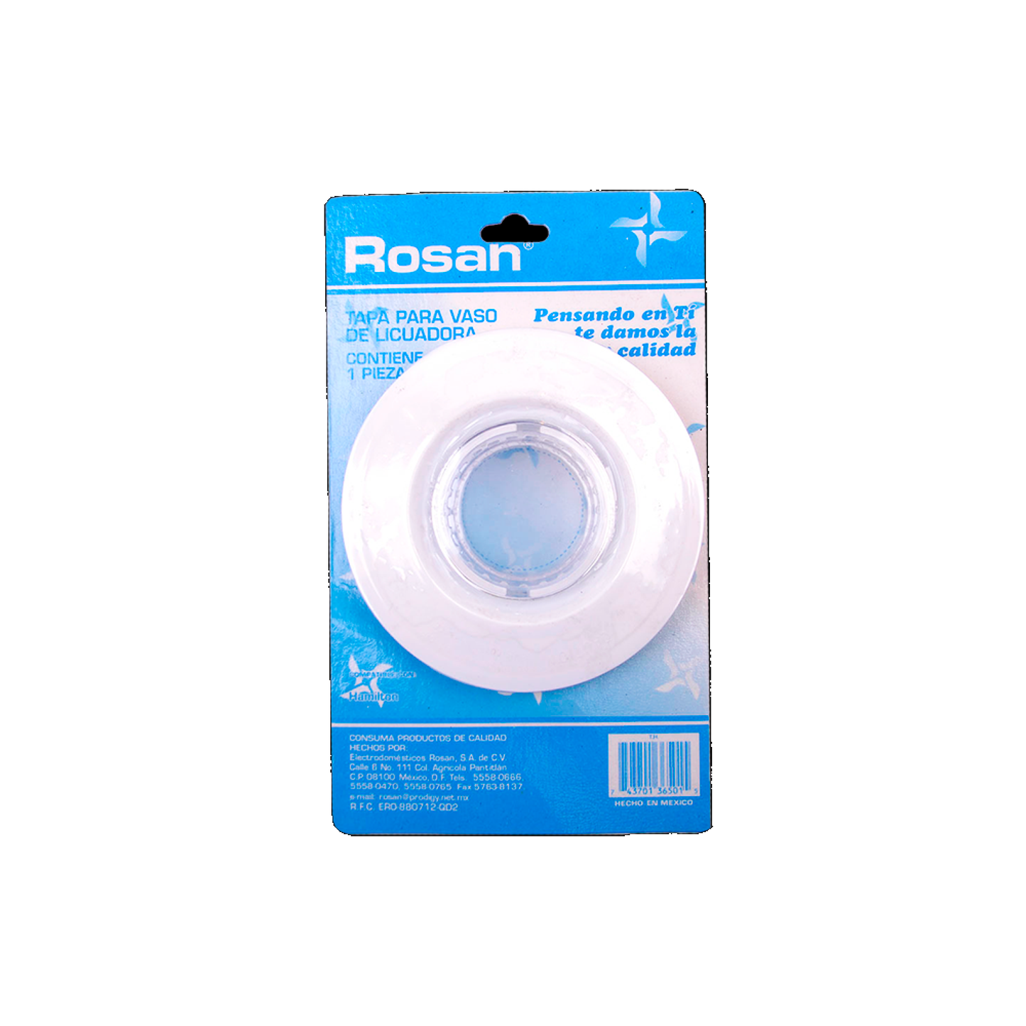 Tapa vaso licuadora  d3833r04  hamilton Pieza