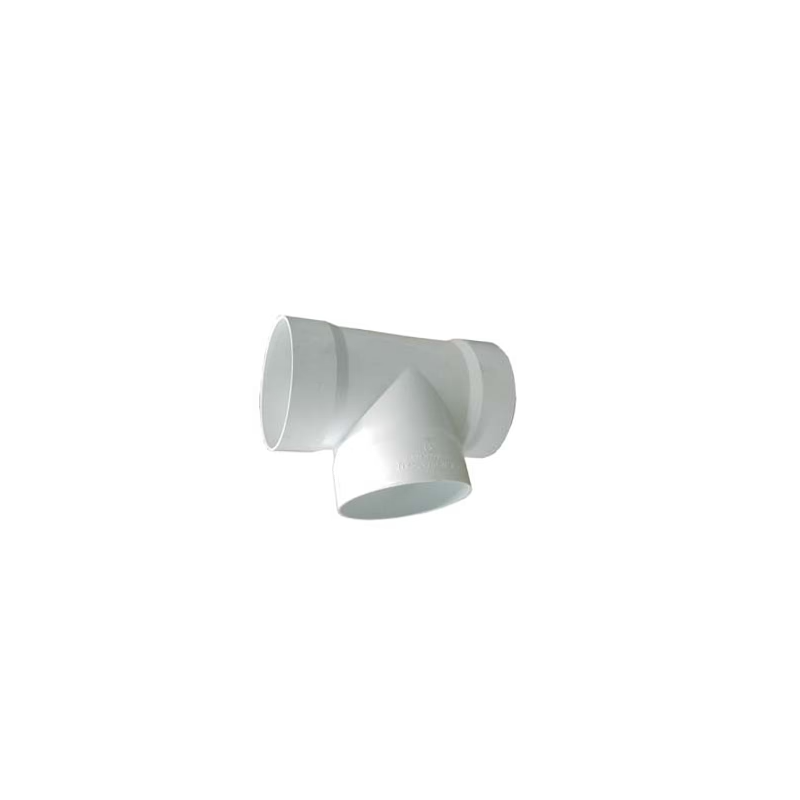 Tee pvc 100 mm (4) - 18-24 - generico Pieza