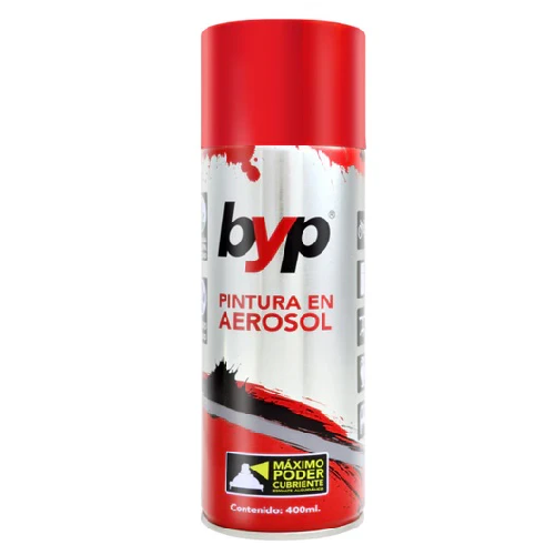 Aerosol rojo bermellon / brillante arb byp generico Pieza
