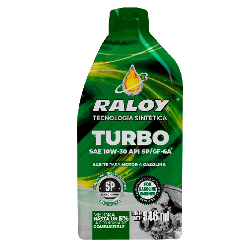 Aceite para motor a gasolina SN Plus/GF-5 10w30 Raloy semisintetico turbo 12381 946 ml Pieza