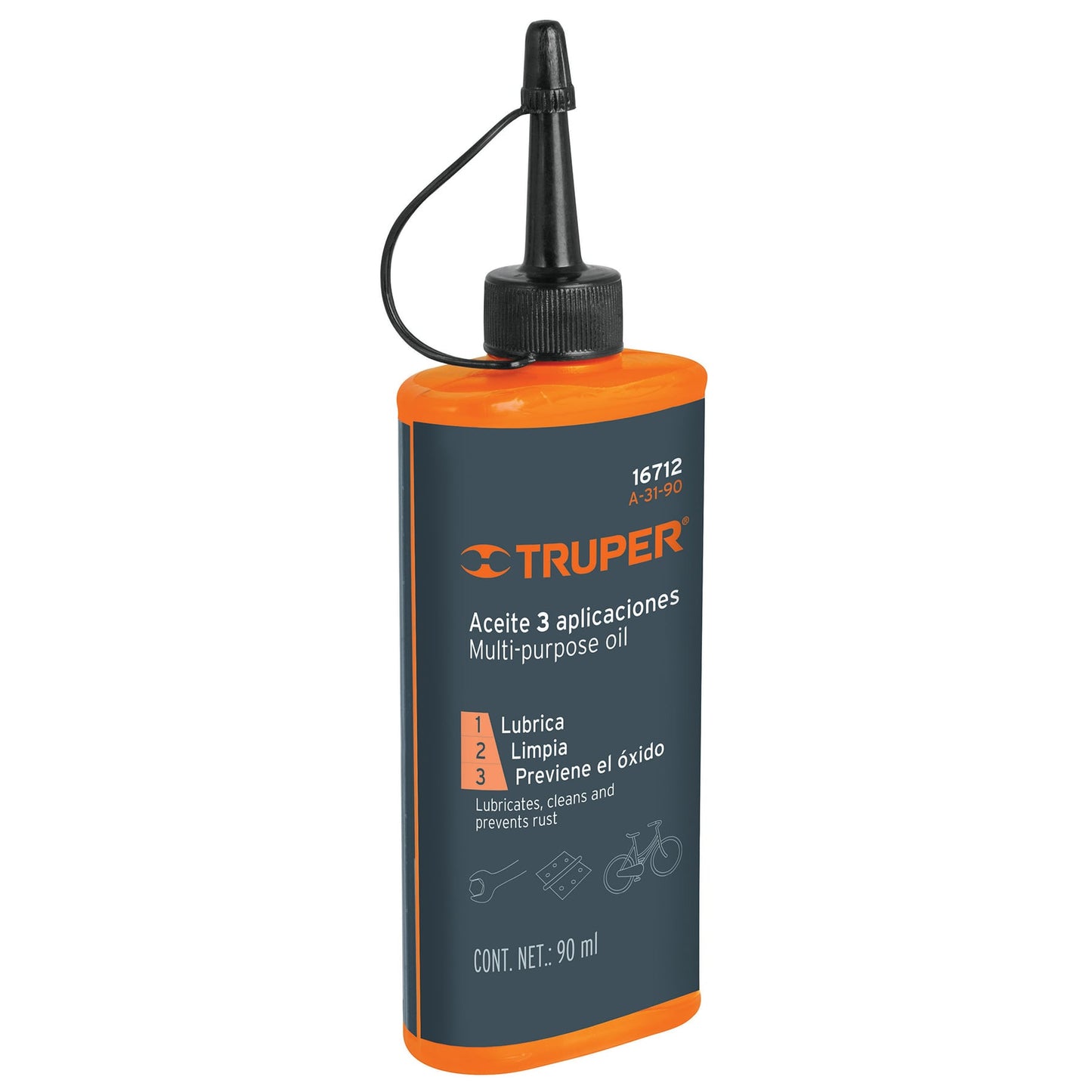 Aceite 3 en 1 90 ml 16712 truper Pieza