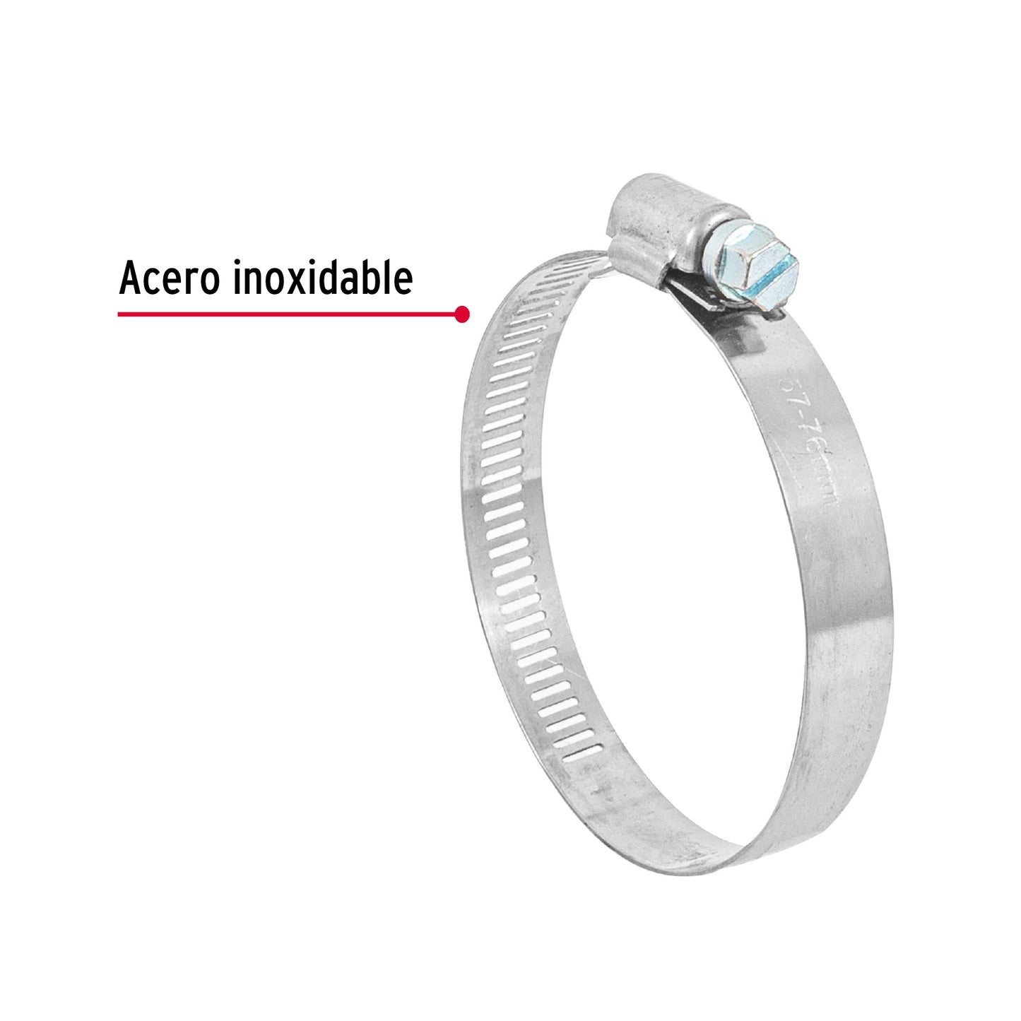 Abrazadera reforzada 40 2 1/4 3 44243 Fiero Pieza