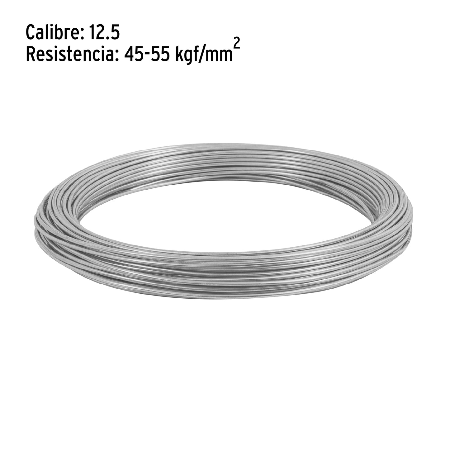 Alambre galvanizado calibre 12.5 44465 Fiero Kilogramo