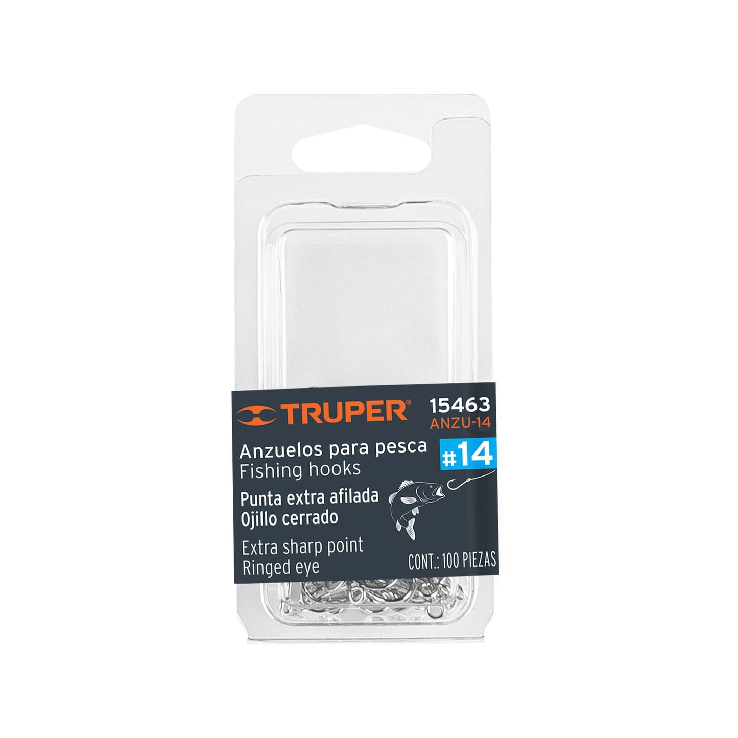 Anzuelo para pesca # 14 15463 truper Pieza