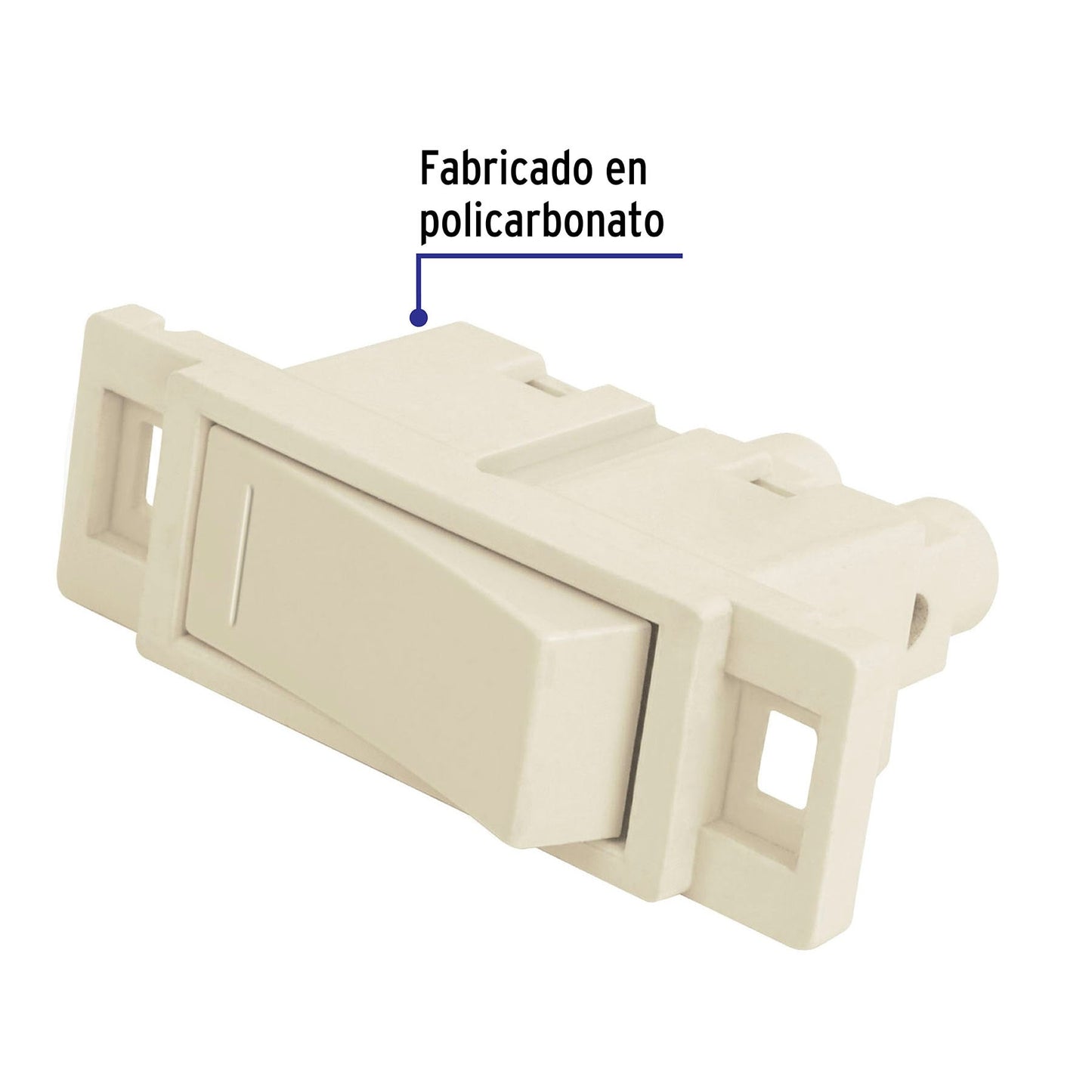 Interruptor sencillo linea economica 46439 Pieza