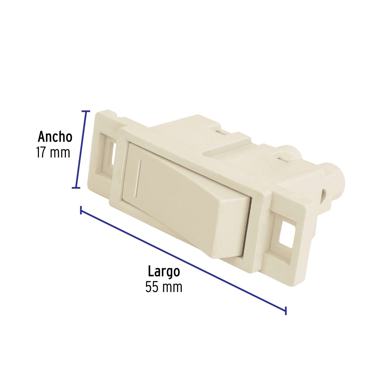 Interruptor sencillo linea economica 46439 Pieza